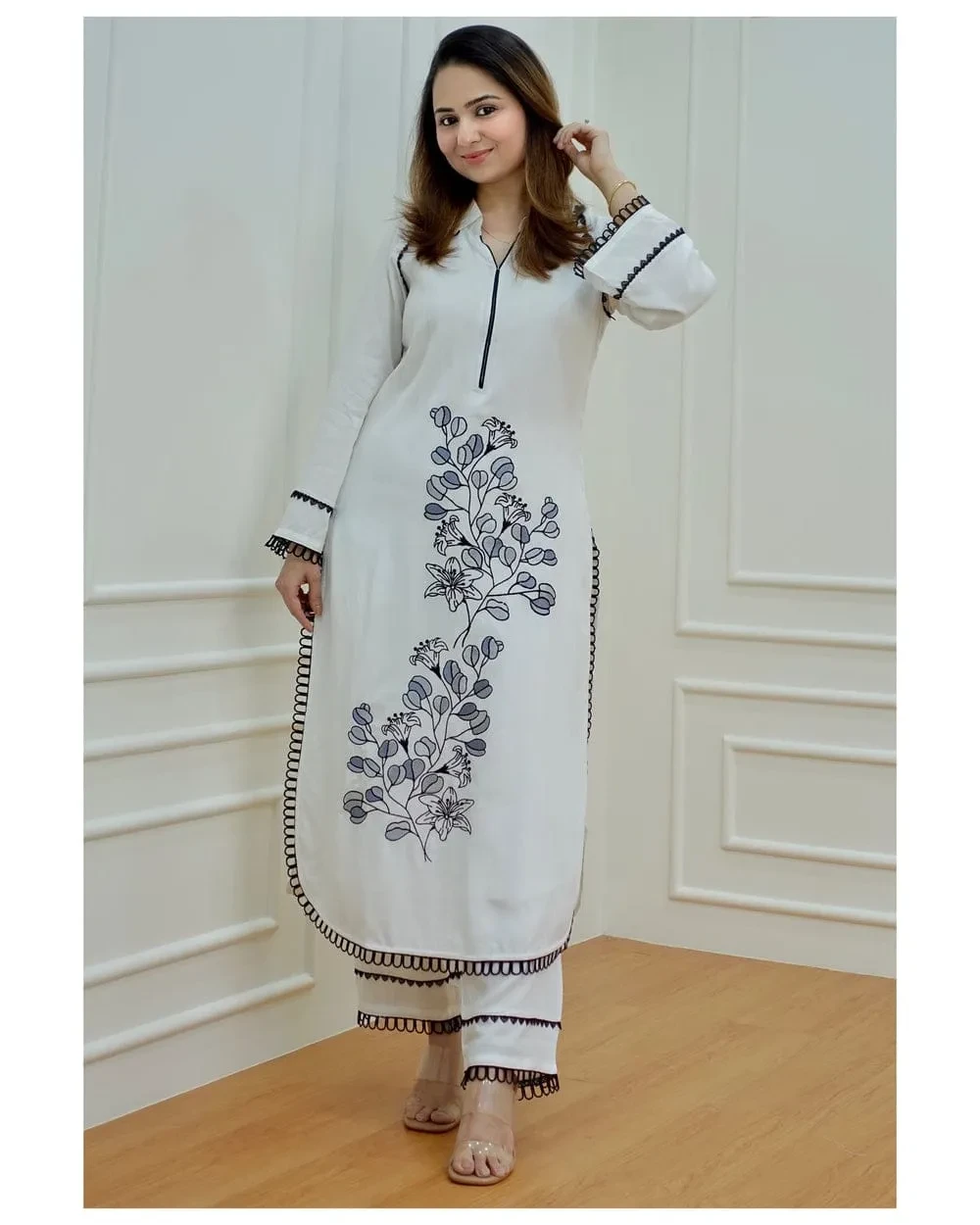 Georgette Kameez Set